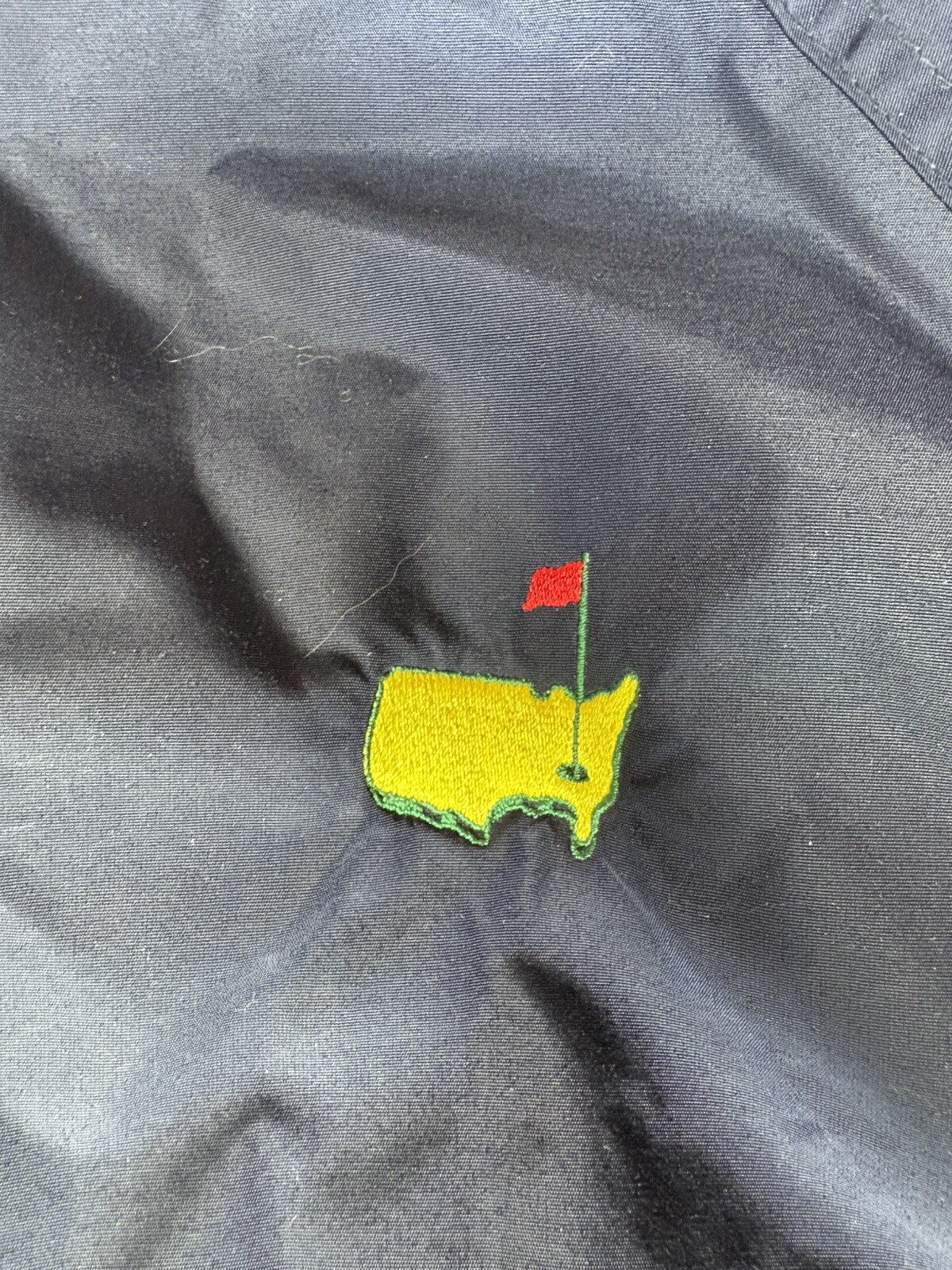 Wear Guard Masters Golf Jacket Augusta National Windbreaker Navy Fleece Lined