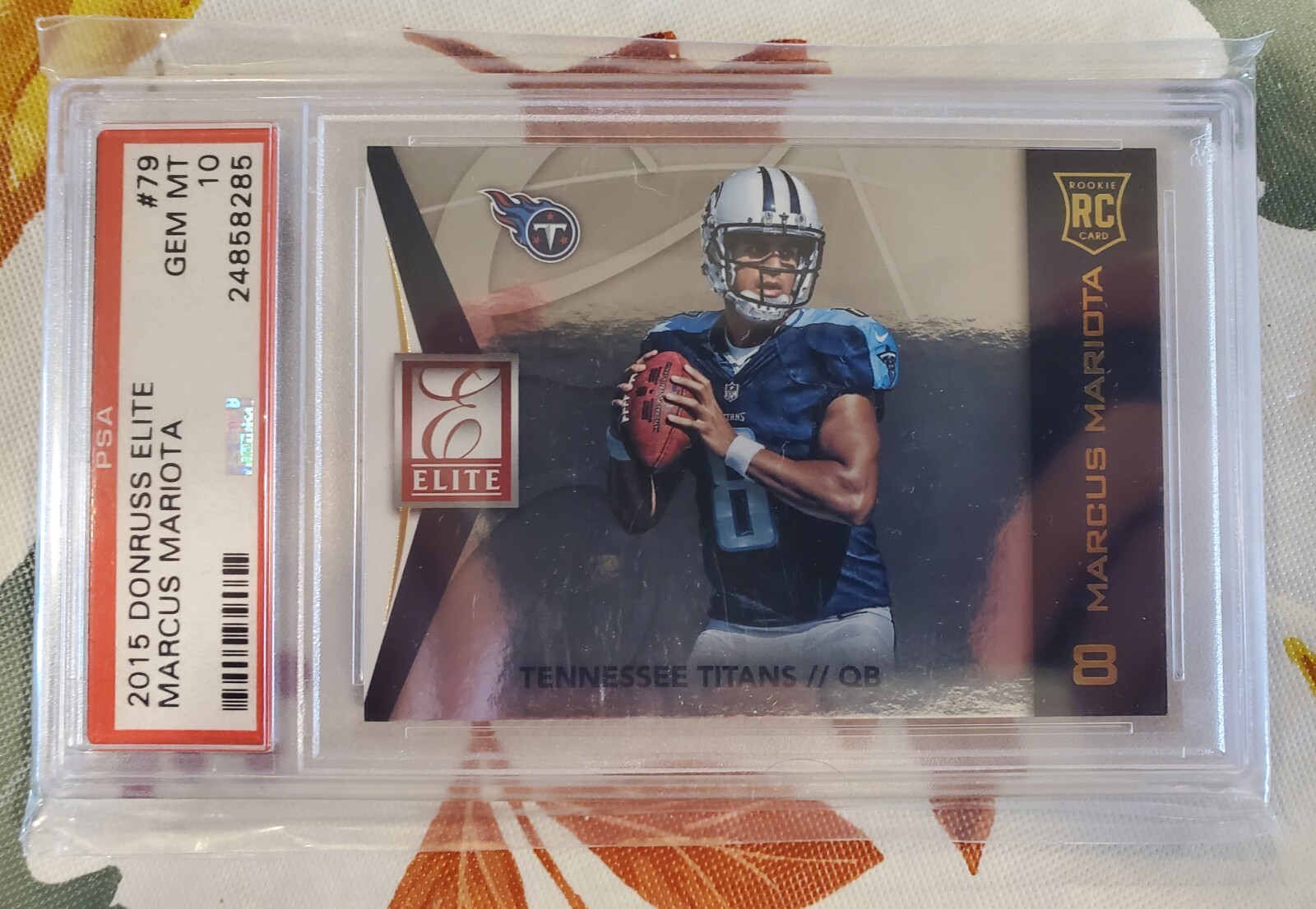 Marcus Mariota Panini Donruss Elite #79 Base