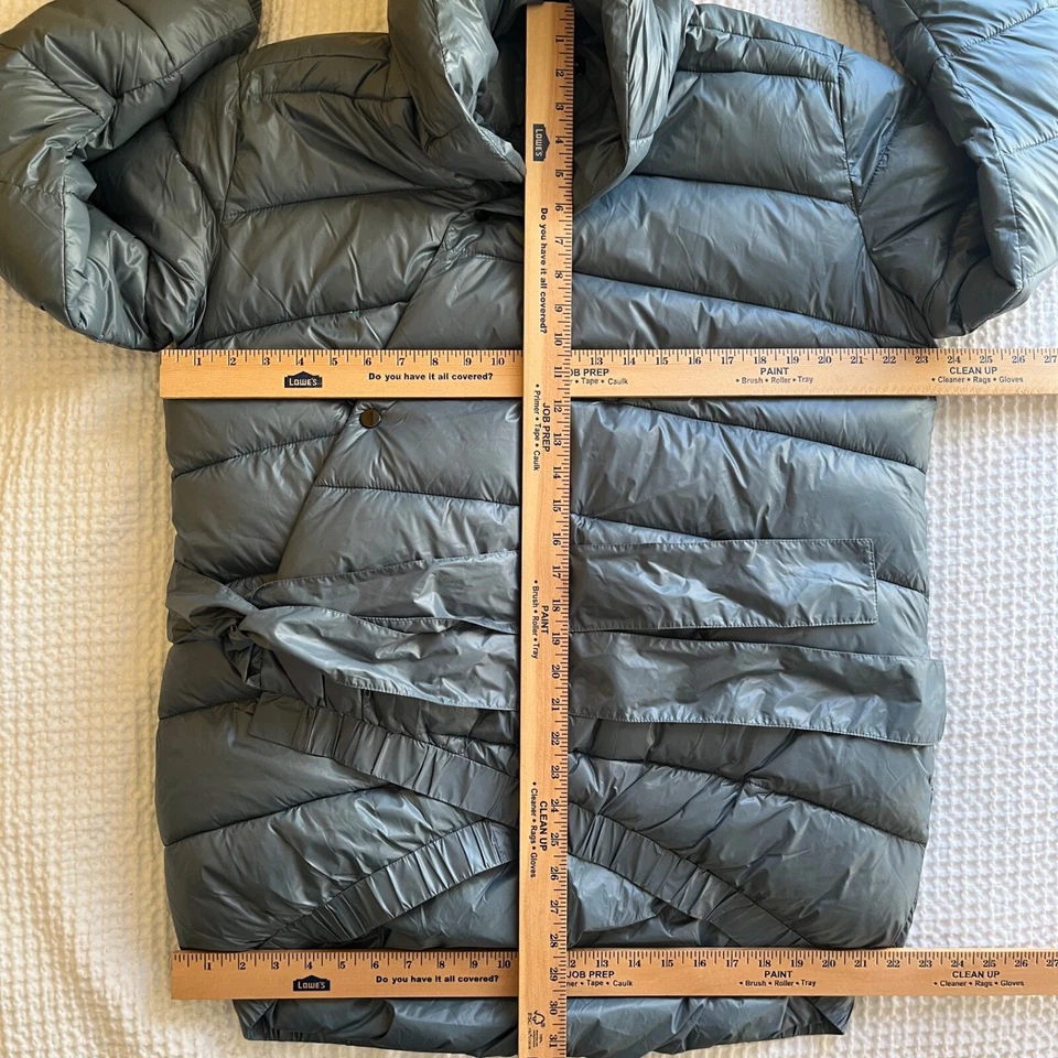 Universal Standard Mujer Talla Chaqueta acolchada XS Kanda Puffer azul tormenta Foto 4 de 4