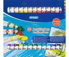 Acrylfarbe Set 12 ml, 26er Pack Künstlerfarbe Malfarbe Acrylfarben Schulmalfarbe