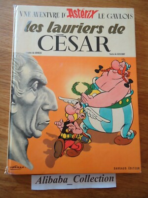 Asterix The Laurel of Caesar 1972 First Edition 18 Goscinny Uderzo Obelix B