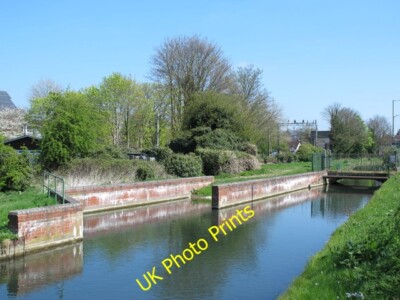 Photo 6x4 Slipway on the New River in Ware (3) Ware/TL3614 See [[4363526 c2015