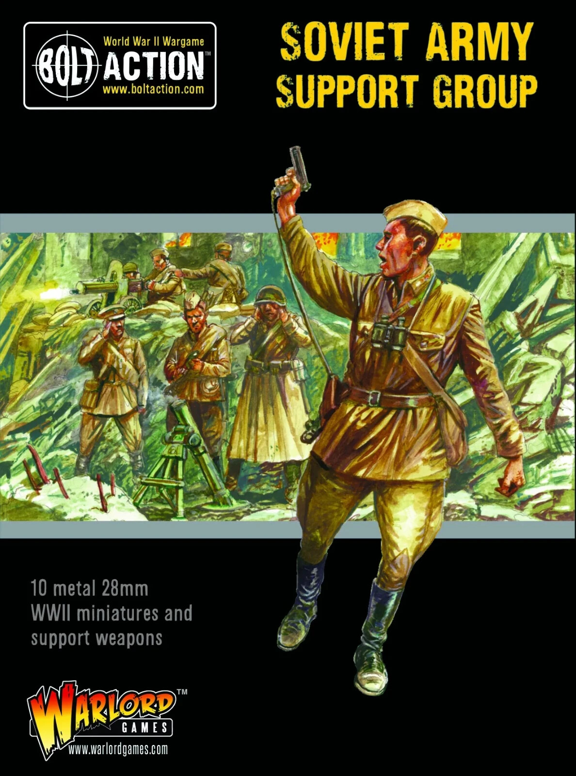 Warlord Games - 402214004 -  Soviet Army support group