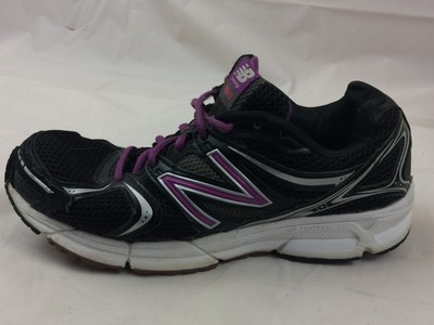 New Balance 490v2 Running Shoes Light Weight Womens 8 Med Black Purple Sneakers | eBay