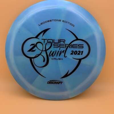 Disque De Golf Discraft Z Swirl Zone - Édition Ledgestone 2022 - 173-174g - Plastique Premium