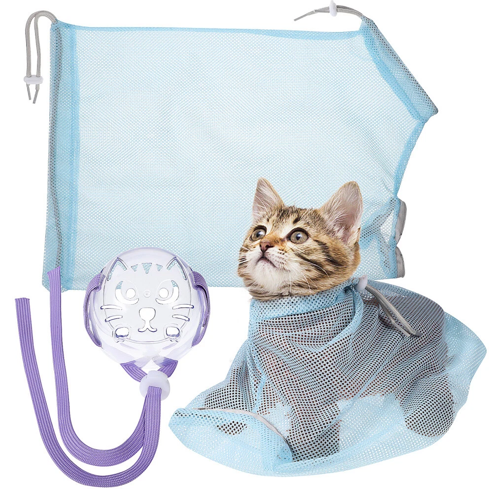 Cat bathing bag deals