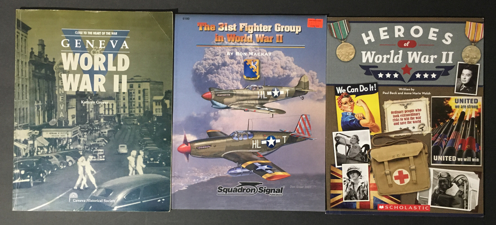3 Heroes, Geneva & WWII History, The 31st Fighter Group in World War II Mackay