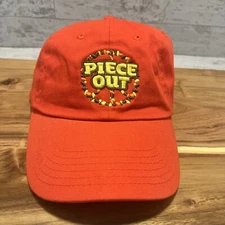 Reese's Pieces "Piece Out" Orange Adj. Strapback Hat  - RARE - NEW
