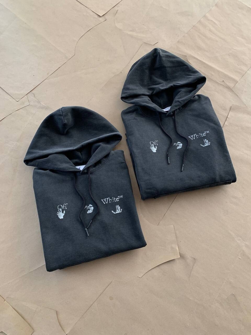 OFF WHITE X NIKE OFF WHITE Felpa In Cotone Con Cappuccio