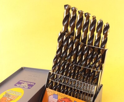 Drill Hog® 29 Pc HI-Molybdenum M7 Drill Bit Set Metal Bits