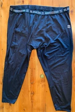 Alaskan Hardgear Men 3XL x 30 Alopex Black Twilight Base Layer Pant Tight Bottom