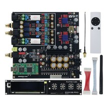 Dual ES9038PRO Decoder Board Bluetooth 5.0 DAC Board DSD 384K Amanero Lossless