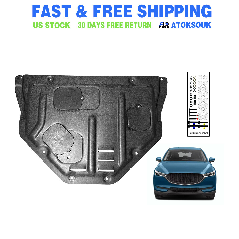 For Mazda CX-5 2014-2020 Engine Under Cover Front Splash Guard Mud