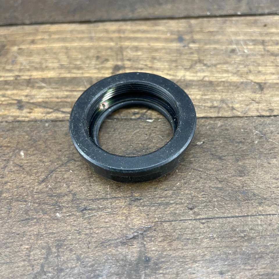 Auriculares Tioga Avenger Tuerca Superior 1 1/8 in Roscado NOS Negro Años 90 MTB Bicicleta de Montaña Foto 3 de 4