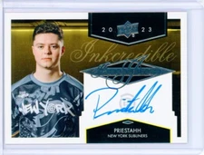 2022-23 Upper Deck Call of Duty League Inkcredibles PRIESTAHH Auto Autograph