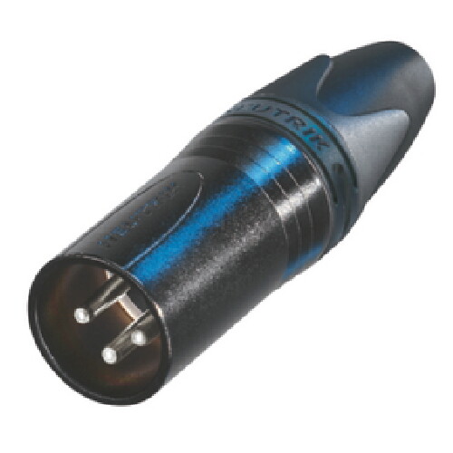 Connettore 3 poli con 3 contatti argentati