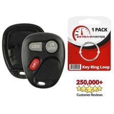 New Replacement Keyless Entry Remote Key Fob Shell Case & Pad Fix for 15732803