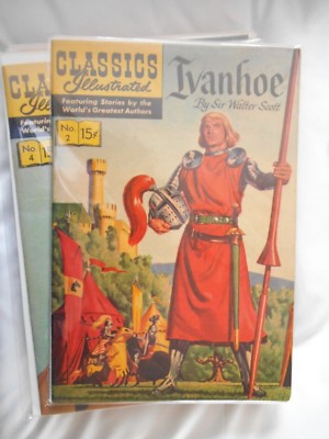  CLASSICS-ILLUSTRATED.IVANHOE