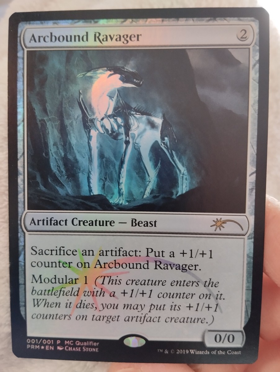 MTG ARCBOUND RAVAGER FOIL MC Qualifier Promo 2019 Magic the