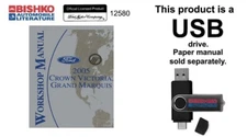 2005 Ford Crown Victoria, Town Car, Grand Marquis Shop Service Repair Manual USB