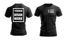 Personalized Custom T shirt Add Your Picture/Text Design Artwork/Logo PLUS SIZES