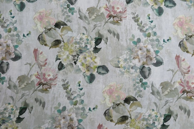 Designers Guild Curtain Fabric Design Adachi 2 9 Metres Celadon 100 Linen For Sale Online