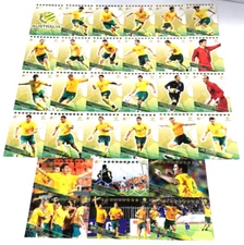 2007-08 SELECT A-LEAGUE TRADING CARD SOCCEROOS CHASE CARD COMPLETE-30 CARD SET