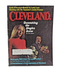 Cleveland Magazine 1974 Ohio Jackie Presser, Singles Scene Watergate, Bill Fitch