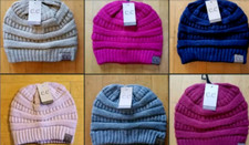 Bubble Knit Slouchy Hat Hobo Style Winter Beanie Ski New