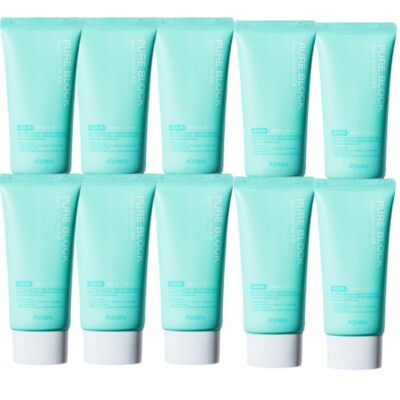 10X A'plue Pure Block Aqua Sun Gel EX Sunscreen SPF50+ PA+++, 50ml Korean