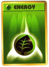 6X JAPANESE POKEMON CARDS GRASS ENERGY BASE SET OLD BACK