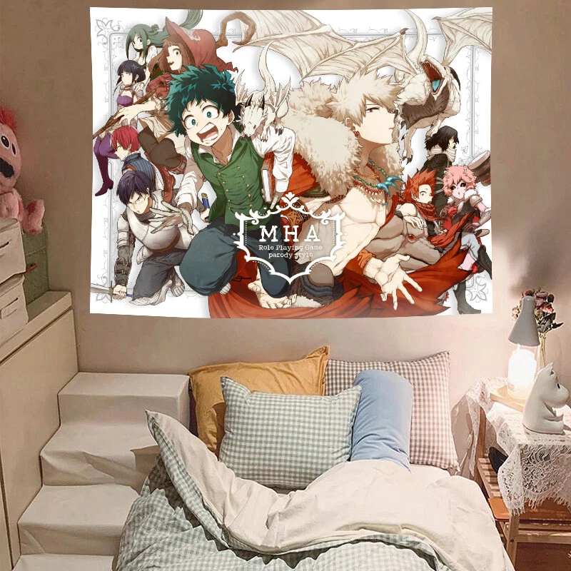My hero academia tapestry sale