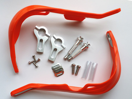 Orange Hand Guard For Honda CR XR XL CRF125 250 350 400 600 Off Road ATV - Picture 1 of 6