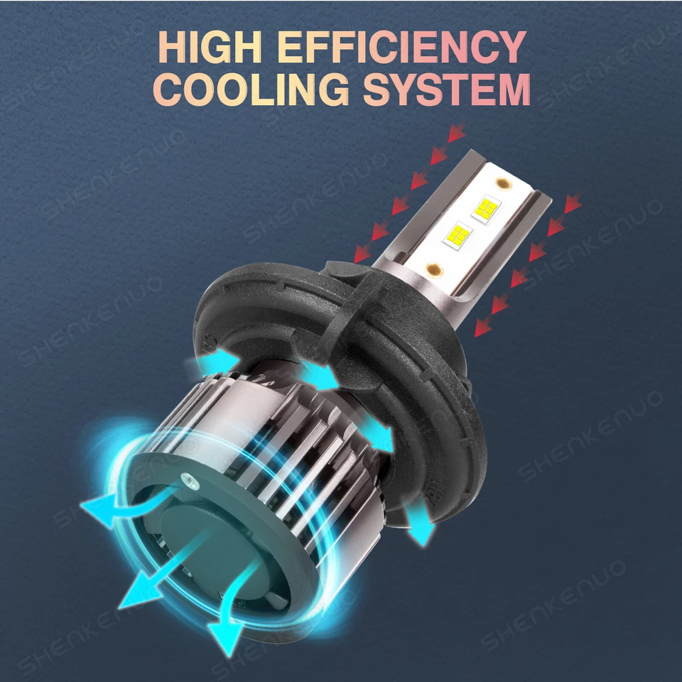 Kit combinado de faros antiniebla LED H13 9145 para Mazda Tribute 2008-2011 Foto 2 de 4