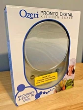 Ozeri Pronto Digital Multifunction Kitchen and Food Scale, Silver