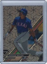 2017 Topps High Tek Adrian Beltre Pattern 2 Blackout Parallel 