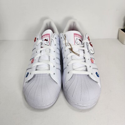 New! Adidas  Hello Kitty Superstar Classic Shell-Toe Sneaker Shoes Women's  7.5 | eBay