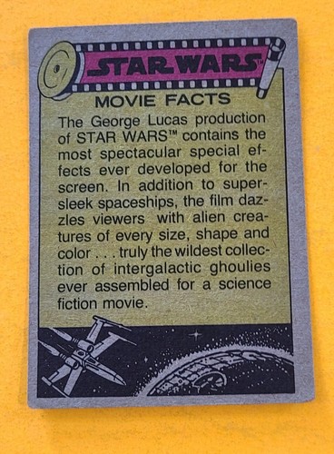 1977 TOPPS STAR WARS SERIES (1-66) YOU PICK COMPLETE YOUR SET VARIOUS CONDITIONS - Picture 125 of 239