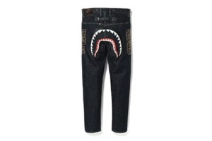 bape shark jeans