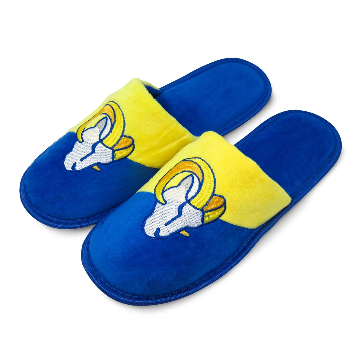 NFL Plush Slipper Los Angeles Rams So Comfy Men s Large eBay