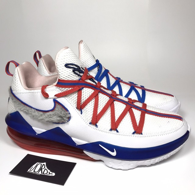 lebron 17 white size 13