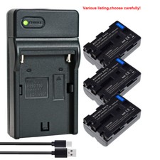 NP FM500H Battery or charger for Sony  A200 A300 A350 A500 A550 A700 A850 A770