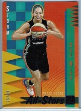 SUE BIRD 2019 Panini Donruss WNBA PURPLE Parallel All-Stars Insert #/99 🏀 STORM