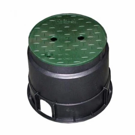Jones Stephens Corp M06010 Round Valve Box 10-Inch Body with Green Lid - Picture 1 of 1