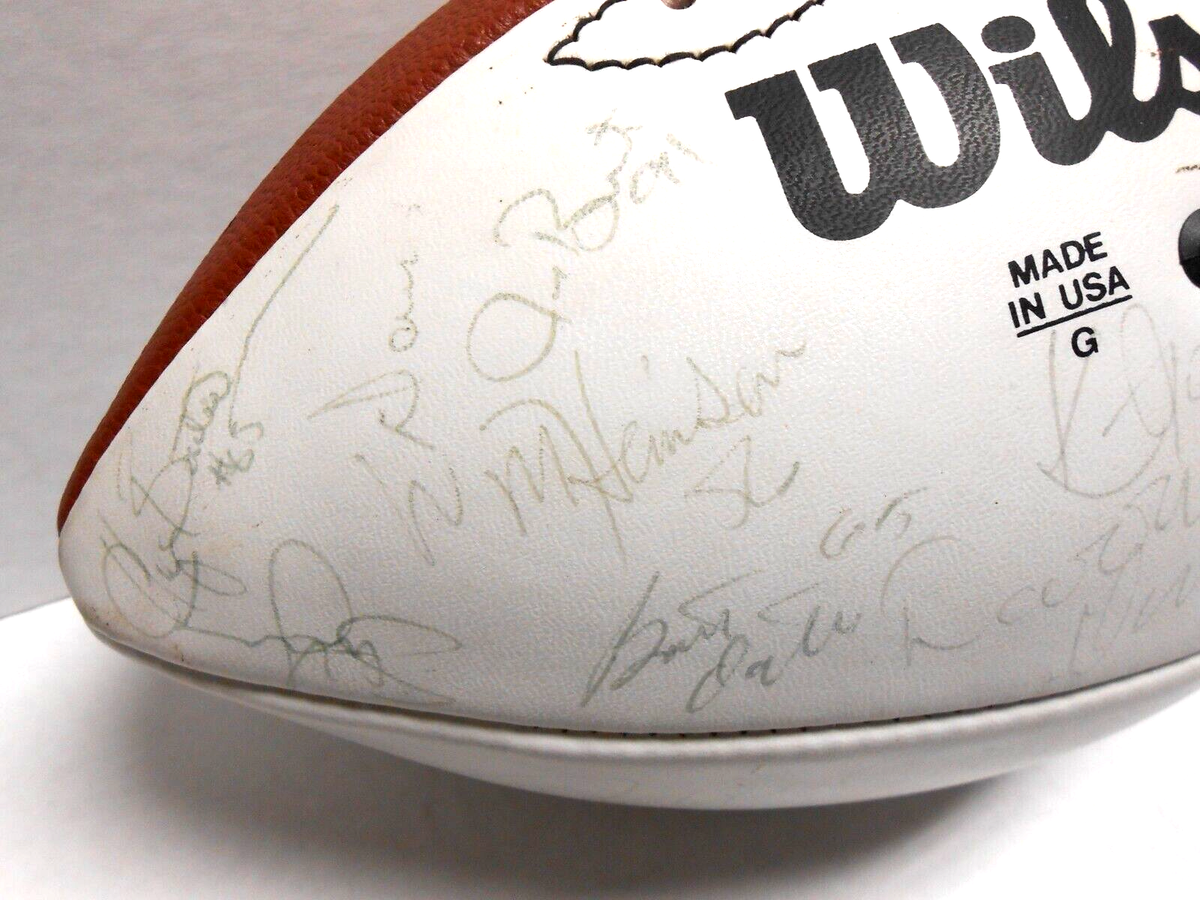 Steve Young Jerry Rice TEAM Signed Autographed Super Bowl XXIX SF