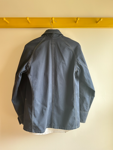 Post O’alls overalls coverall chore jacket indigo twill coat unisex S/M usa - Picture 8 of 10