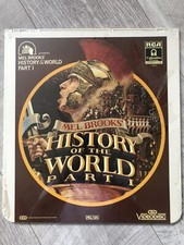 History Of The World Part 1 RCA CED Videodisc Video Disc 43000 PAL New Sealed