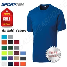 Sport Tek Men's Dri-Fit PosiCharge Workout S-4XL Big Tall T-Shirt M-TST350