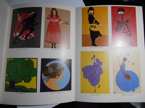 ART DECO Classic Posters for Needlepoint 22 Charted Designs M. Elizabeth Irvine - Picture 6 of 6