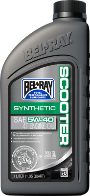 BEL-RAY SCOOTER SYNTHETIC 4T ENGINE OIL 5W-40 1L 303000000000